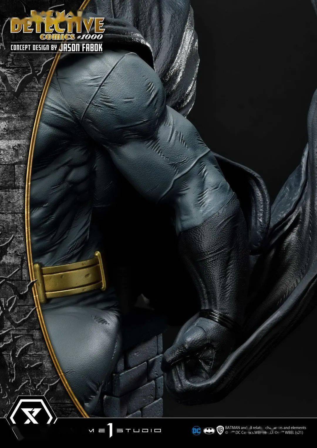 再现dc漫画1000期封面p1s这款蝙蝠侠雕像太帅了