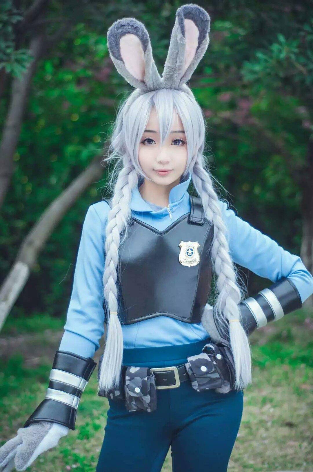 疯狂动物城朱迪cosplay