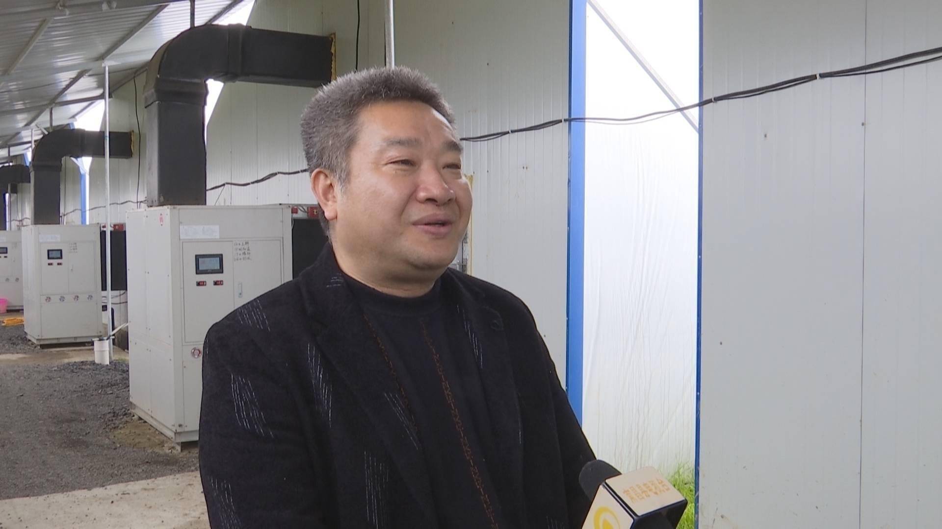 江西菇蔬城外生态农业有限公司总经理 吴振华目前的草菇产量是每天