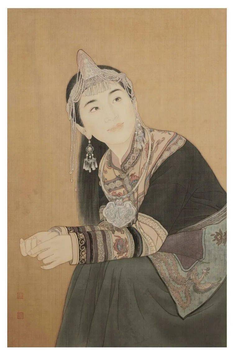 他笔下的畲族女孩那样的恬静如诗如梦