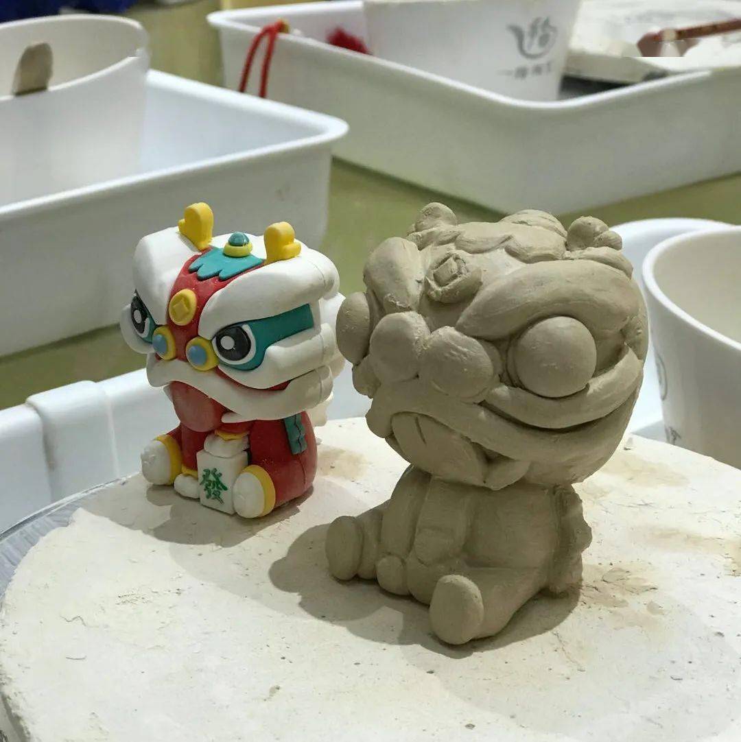 人才活动巧手筑梦与泥同乐泥塑diy等你来