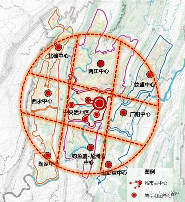 重庆五城规划图片