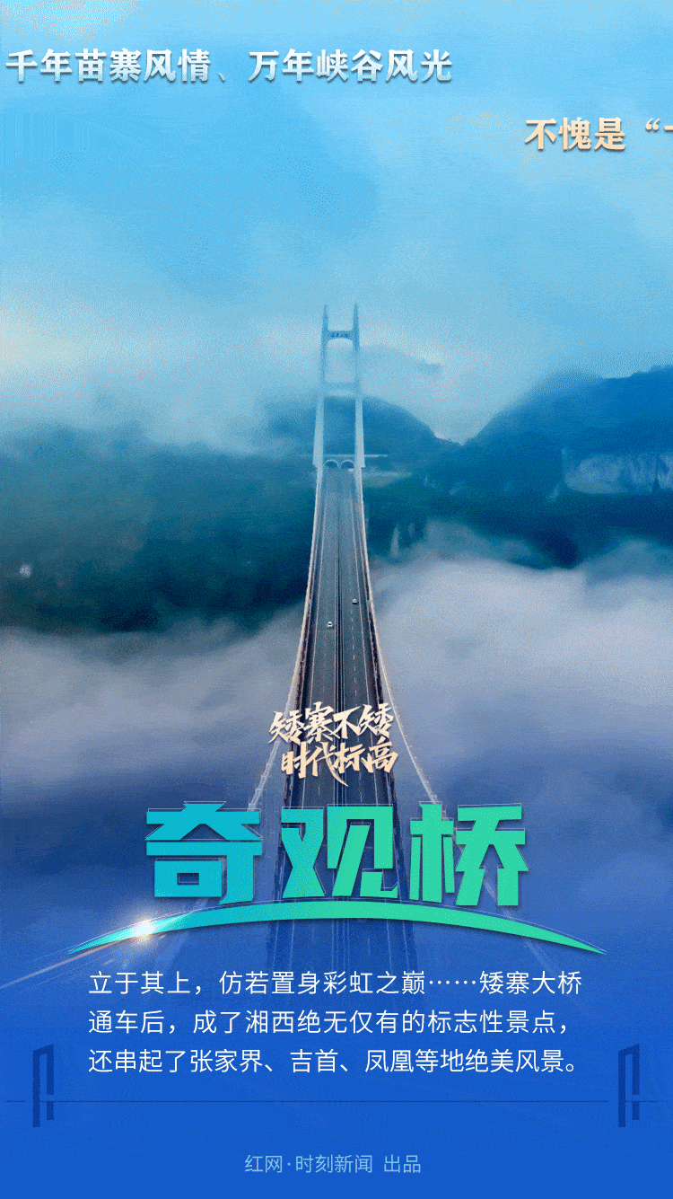 弹幕海报丨矮寨大桥是座什么桥？