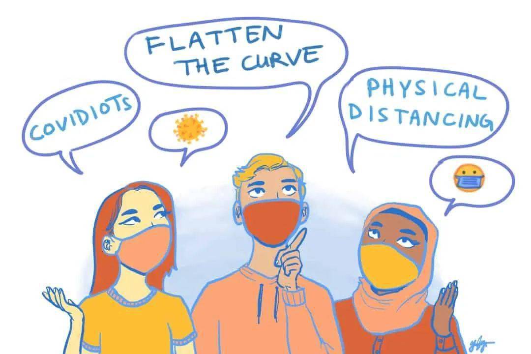 那些疫情时代诞生的英文单词,你听过几个 .