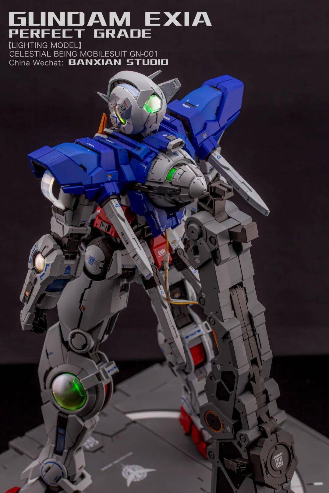 细节修改与优化pg能天使涂装制作