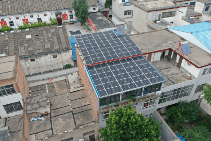 项目名称:汝州市小屯镇后铺村马刚领51千瓦光伏阳光棚装机容量:51kw