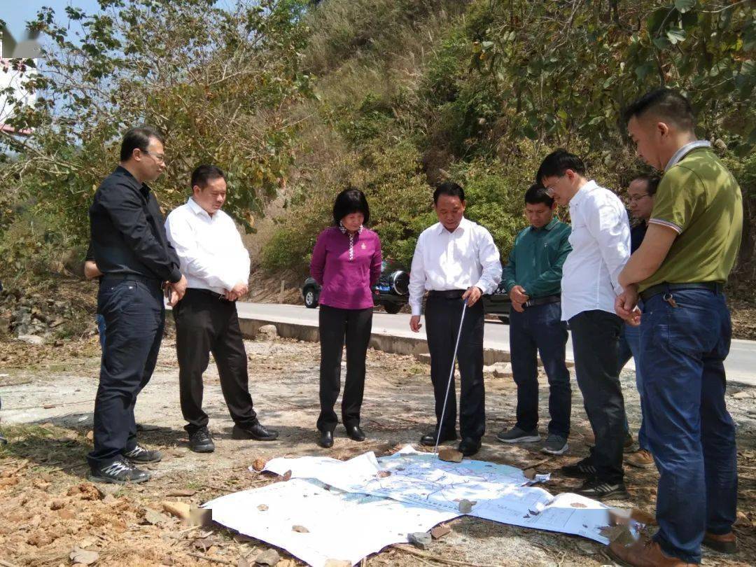 中,雷多荣一行先后到乐业县新化镇谐里村百关屯,同乐镇上岗村,六为村