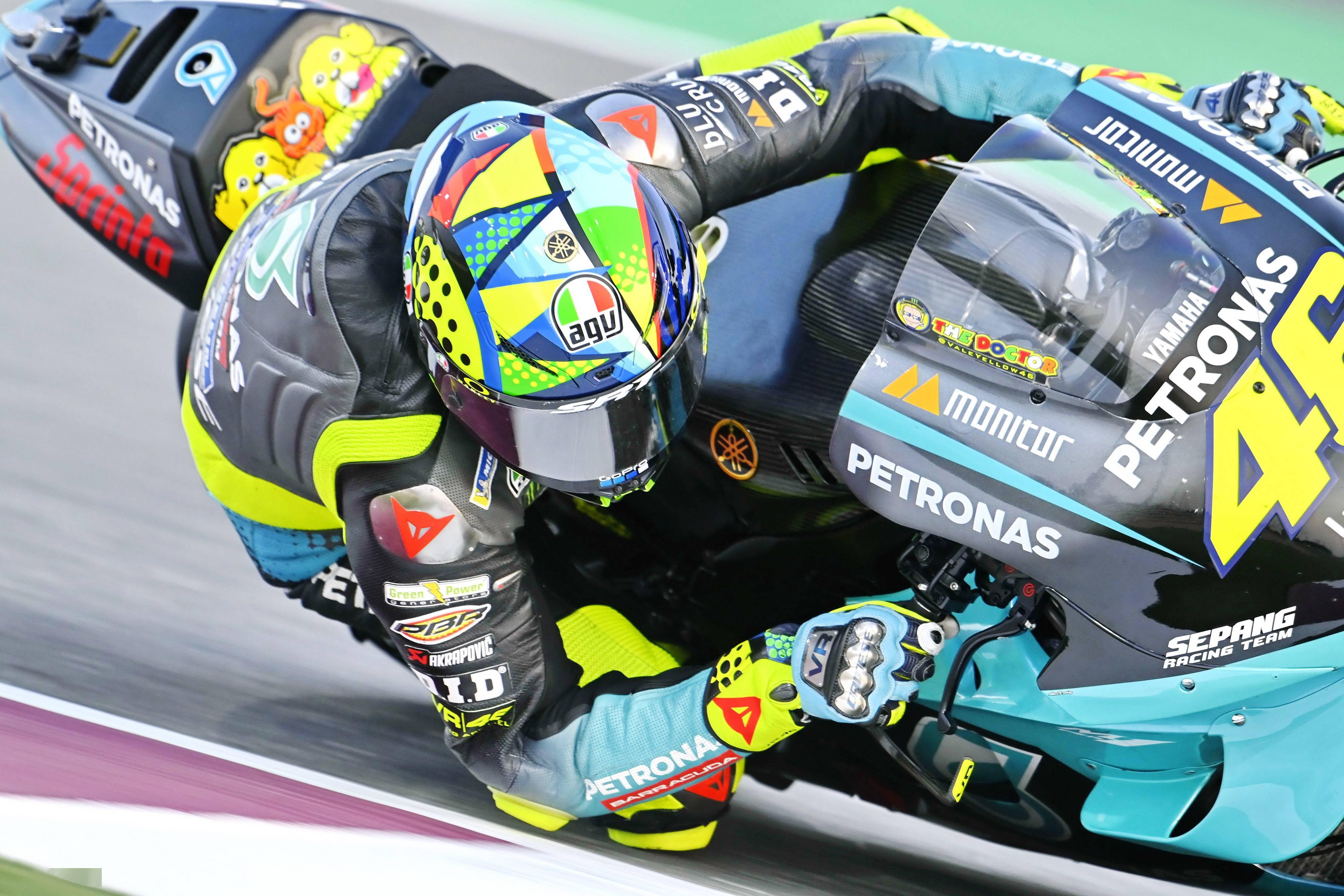 马来西亚国家石油 srt(petronas srt)车队的罗斯(valentino rossi),在