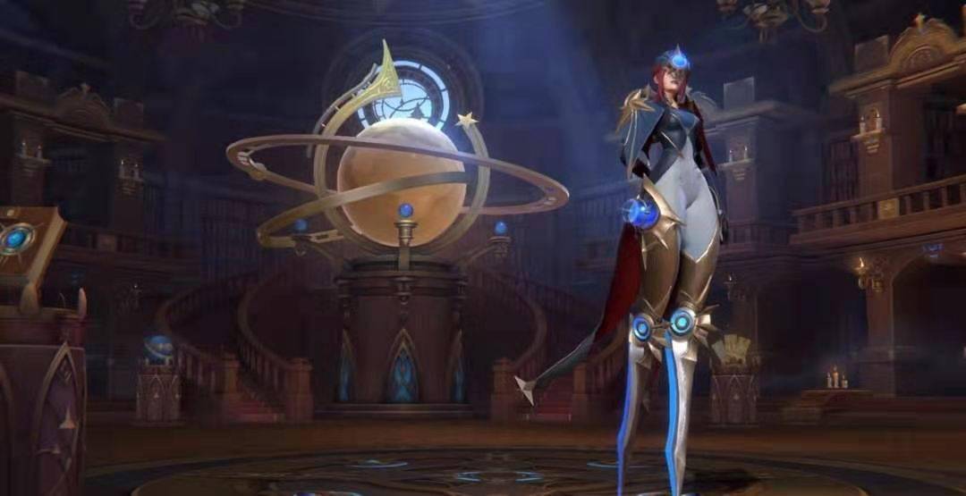 lol手游先锋官:占星师皮肤曝光,卡密尔2米长腿吸睛_系列