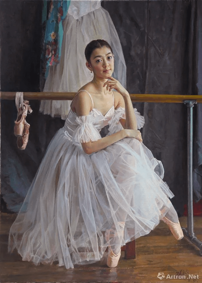 他偷窥老婆同事跳舞,画出一波撩人芭蕾少女,拍出1200万高价_关则驹