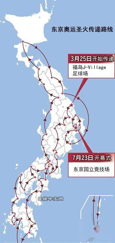 东京奥运圣火从福岛出发