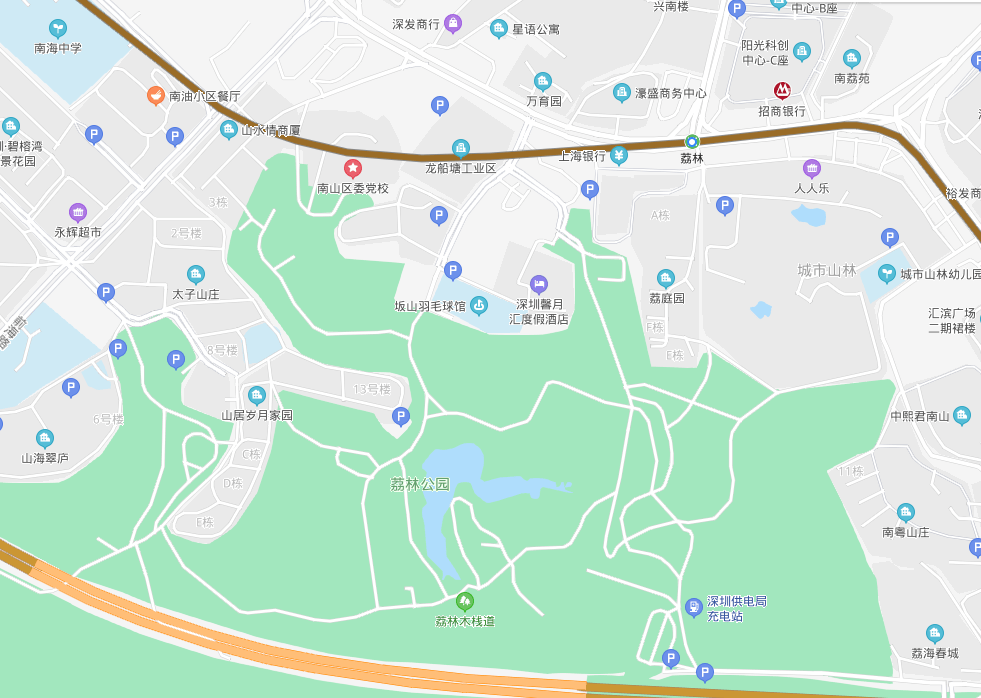 「荔林公园」 深圳荔林公园位于大南山北麓 是以保护园内百年古荔枝树