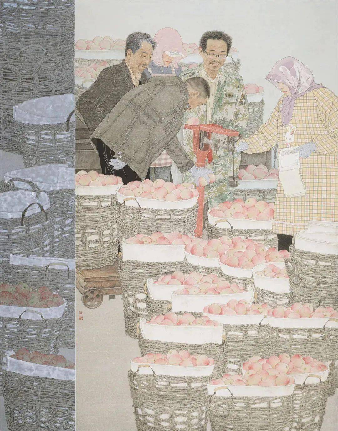 赏析|第十一届工笔画大展95件收藏作品