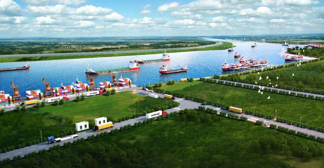 江淮枢纽港建设再提升,大通洛河作业区港口项目开工!