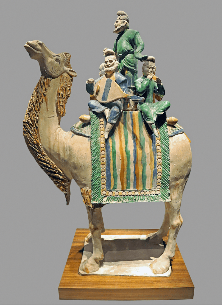 看见文物| 1200年前的杂技乐队，叫“沙漠骆驼”？_搜狐网