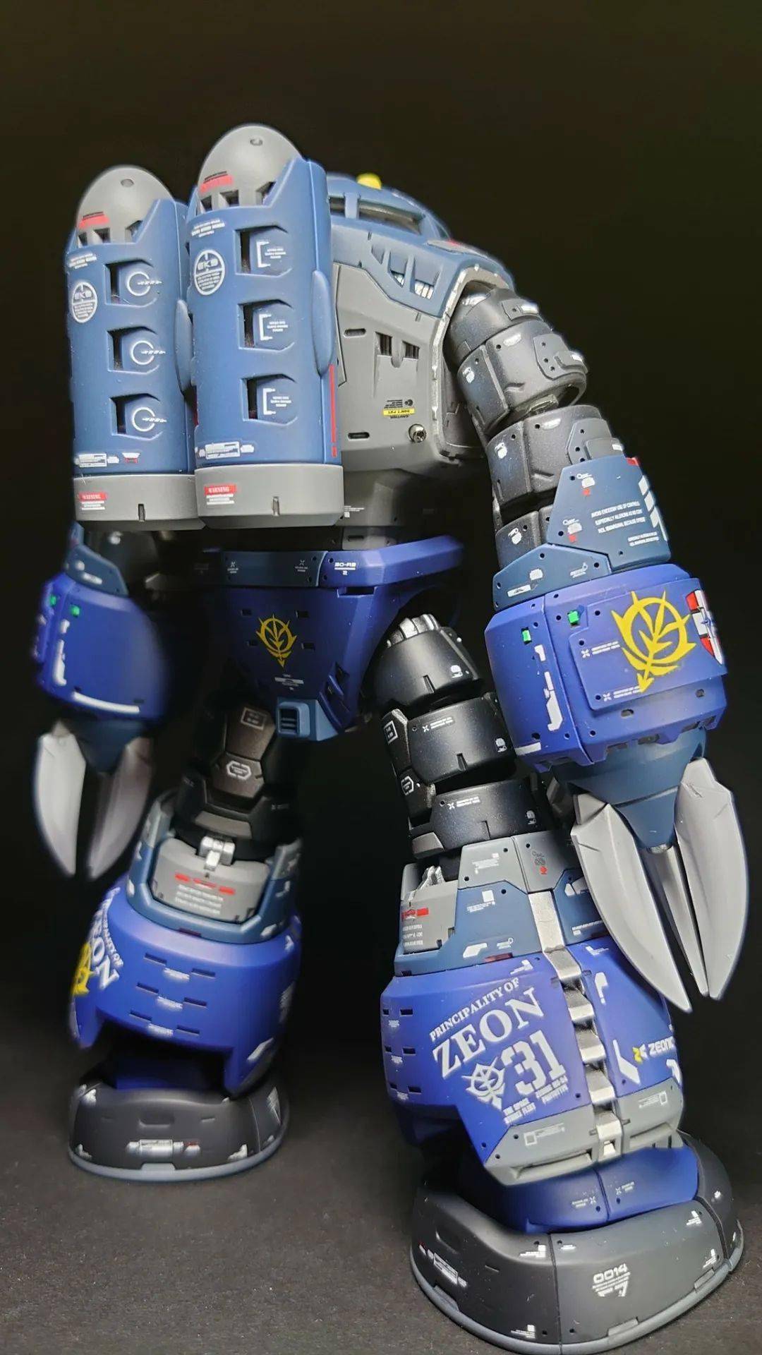 给兰巴拉尔的魔蟹rg魔蟹涂装细节改造