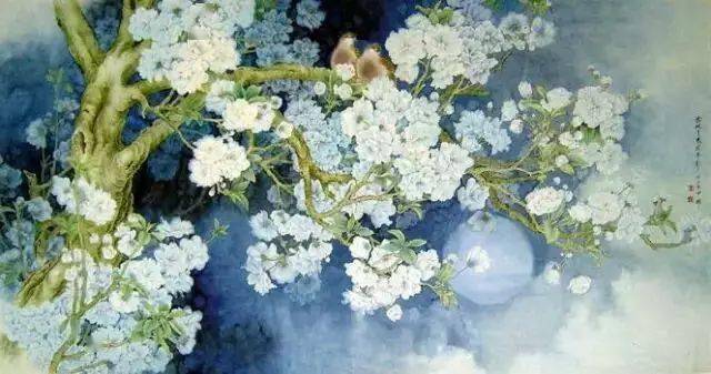 周中耀工笔樱花画法解析到位