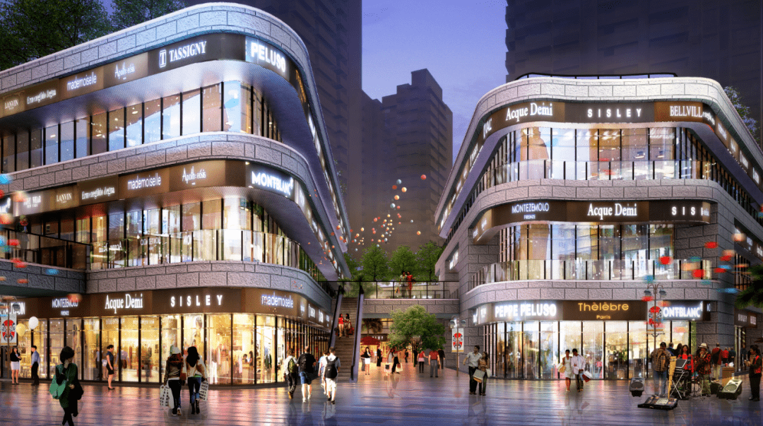 商业街区效果图