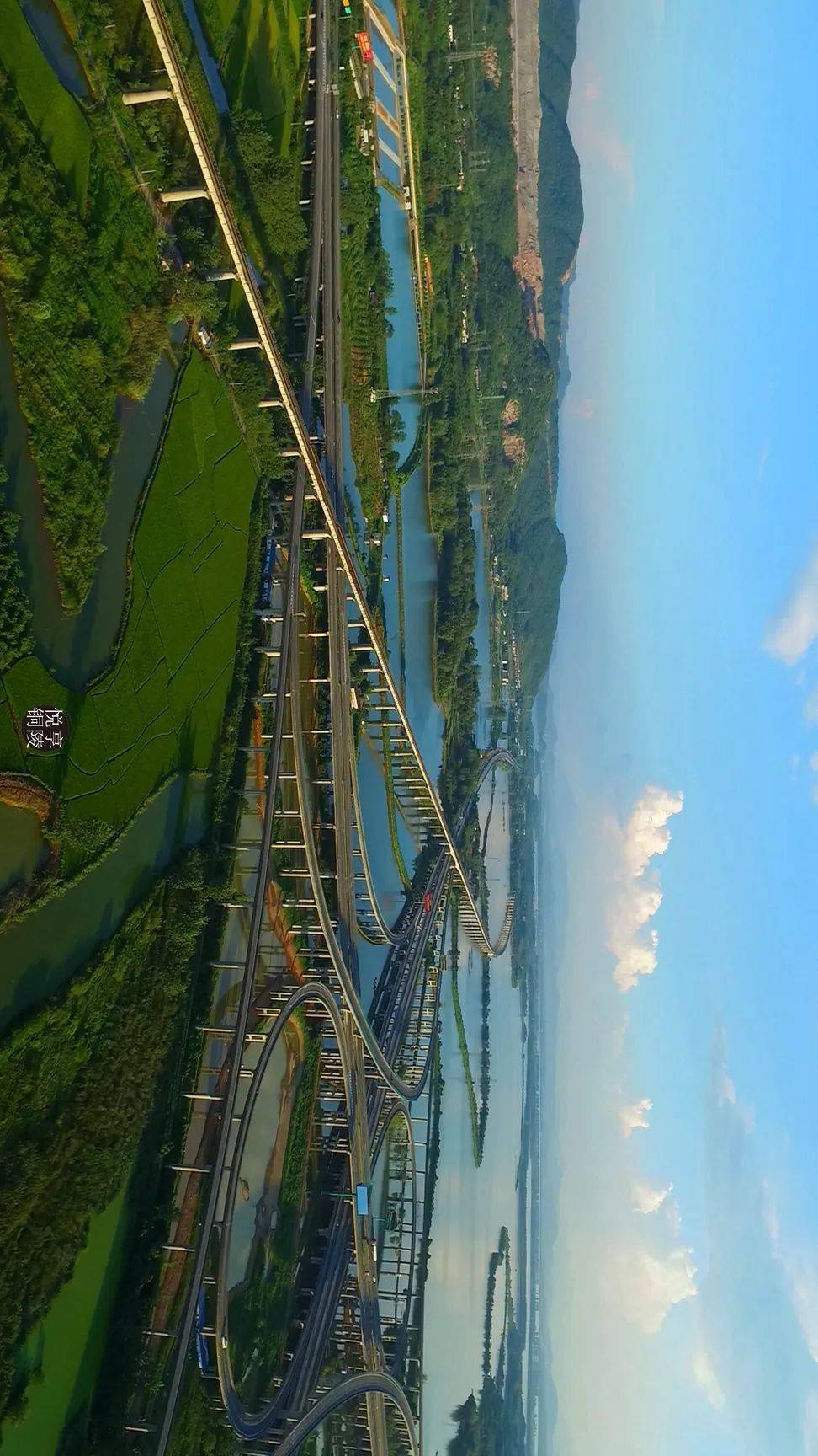 春游江淮请您来飞到空中看铜陵你还认识它吗