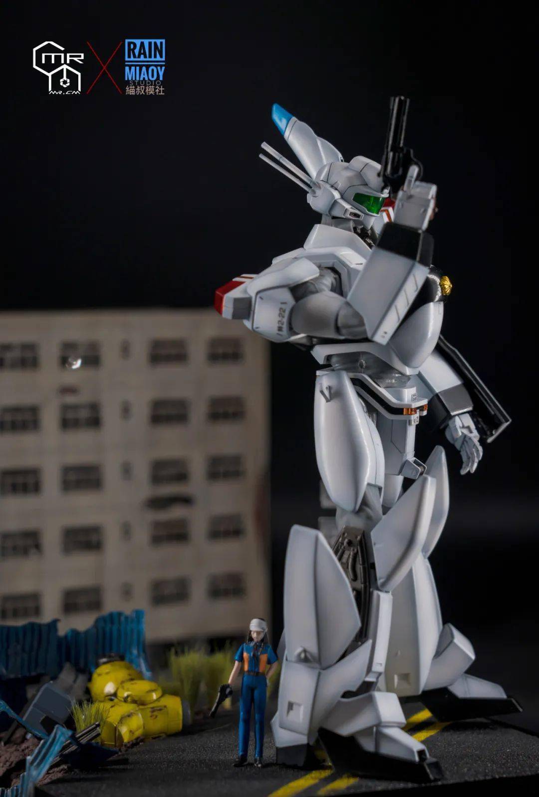 补完童年债,mg机动警察2号机涂装&场景制作