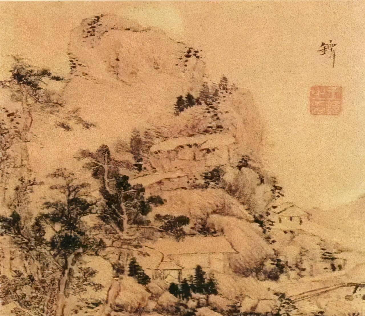 王铎的画苍茫浑厚