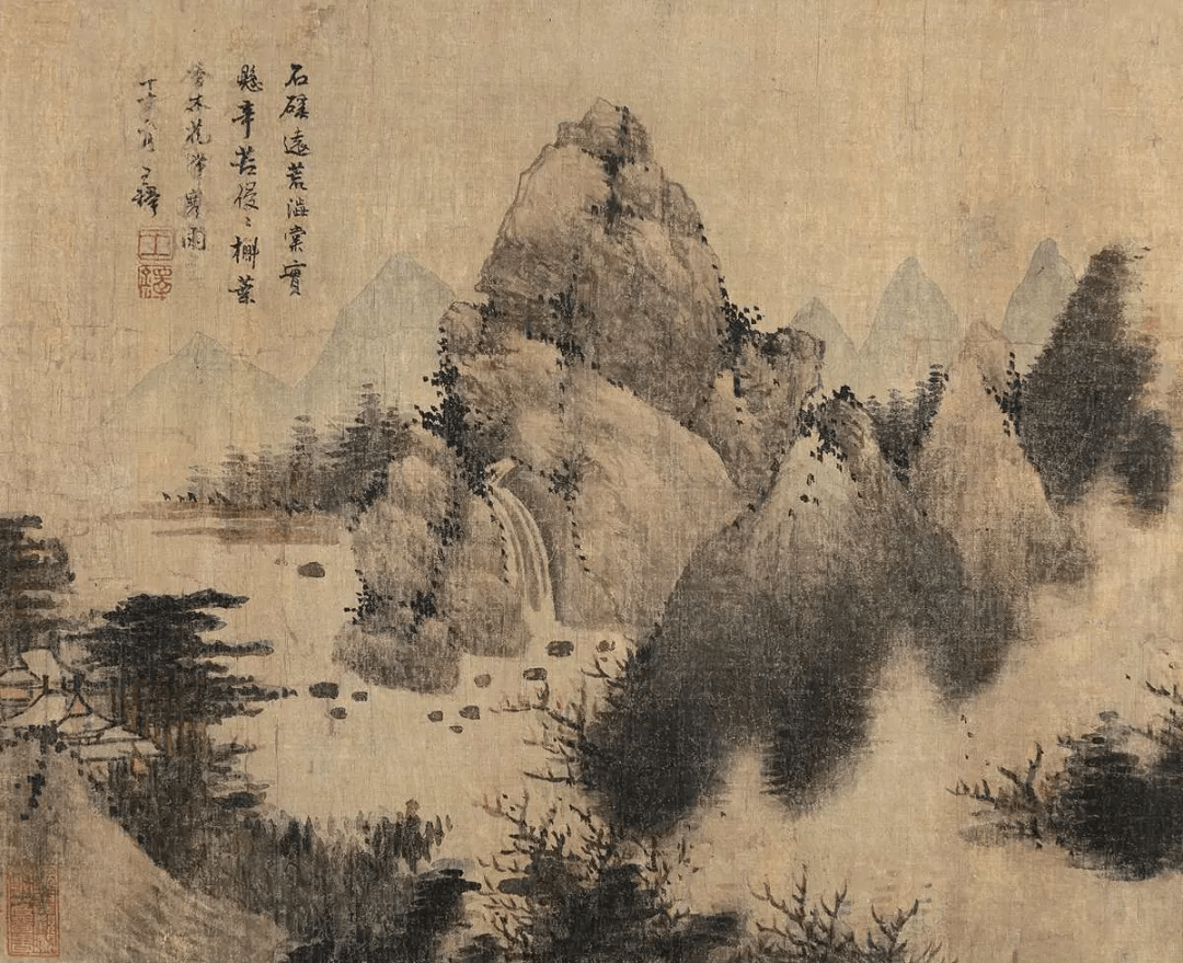 王铎的画苍茫浑厚