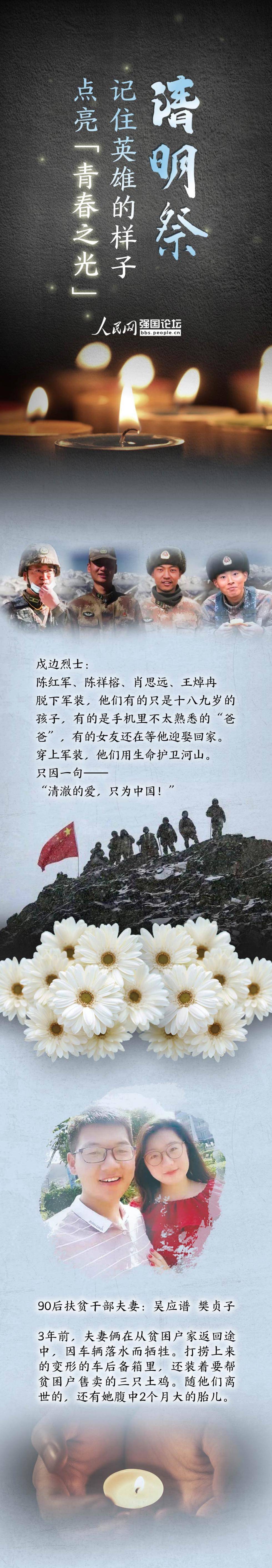 青春|清明祭｜记住英雄的样子，点亮青春之光
