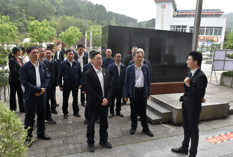 古田县党政领导班子深入平湖镇开展党史学习教育主题党日活动