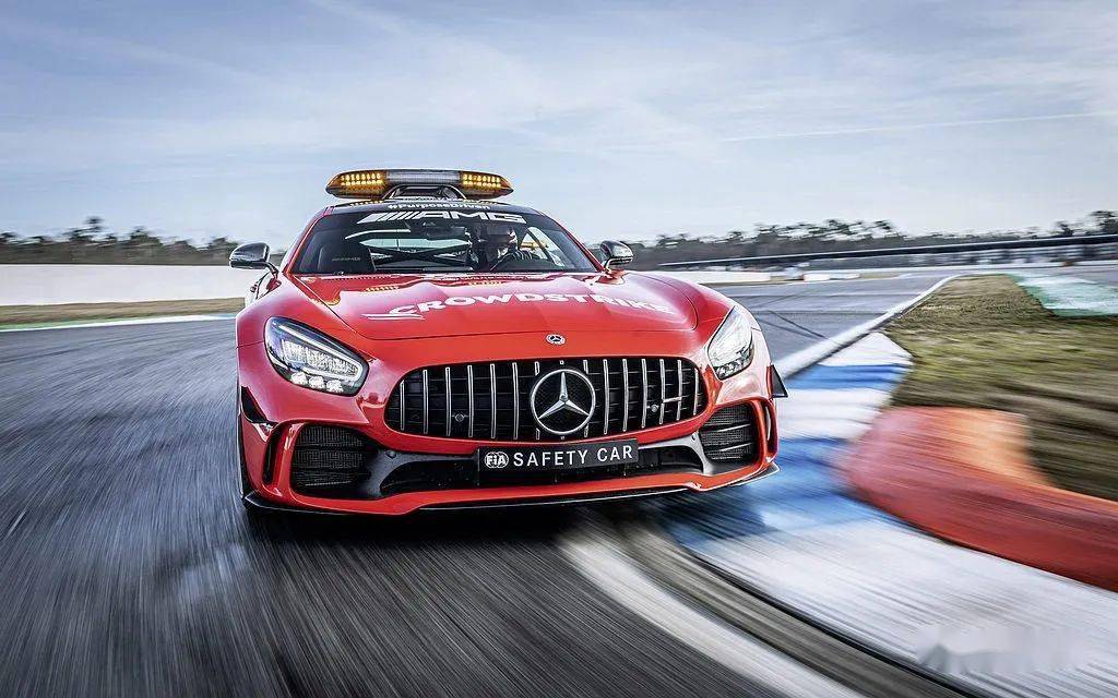 红色更抢眼新赛季mercedesamggtrsafetycarc63sestatemedicalcar
