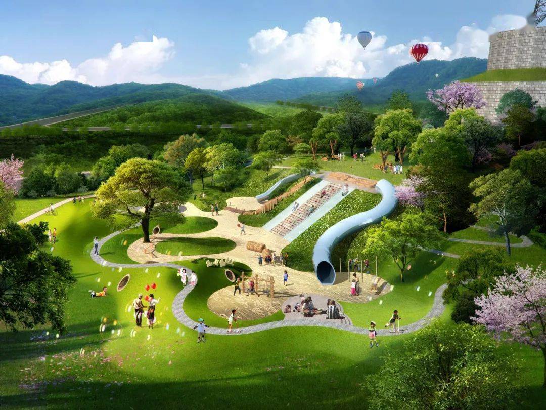 幸福生活简阳味儿能在空中漫步的公园将于今年5月全面完工