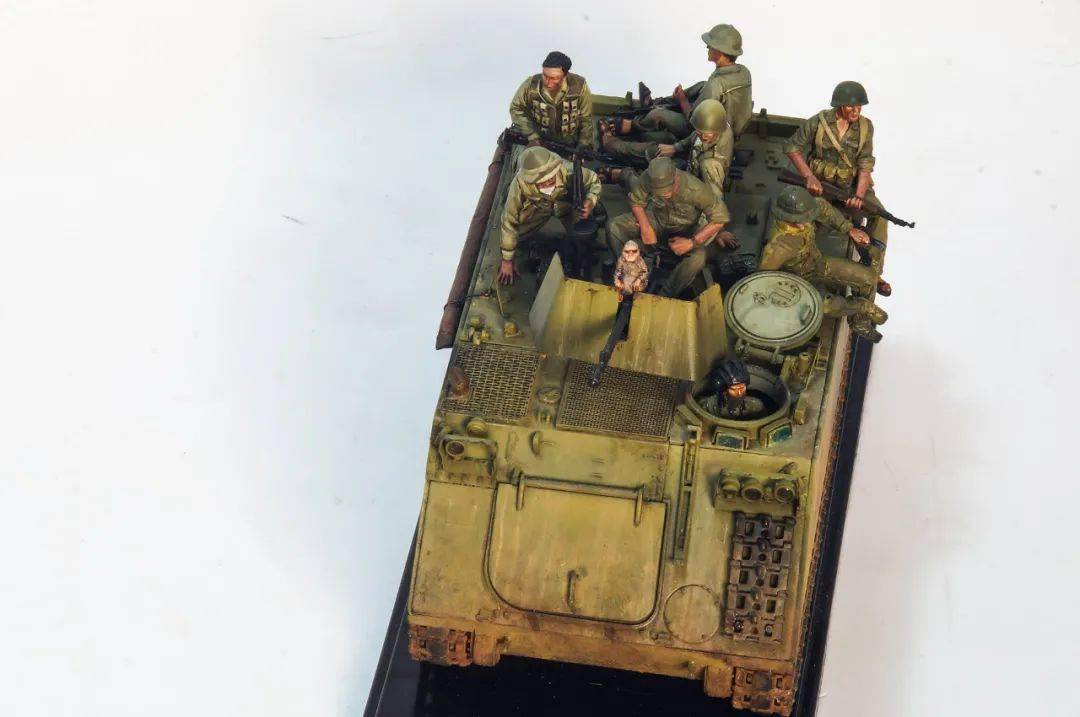 机枪手亮了越南人民军m113式apc步兵战车