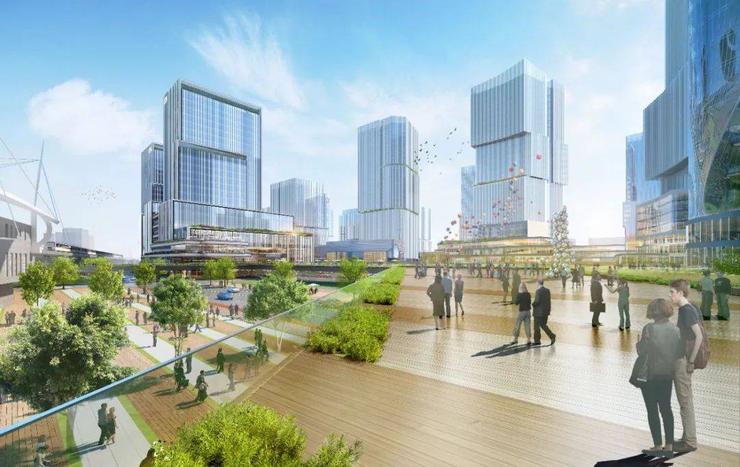 龙阳路枢纽附近将有大变化高端办公项目规划正在公示中效果图抢先看