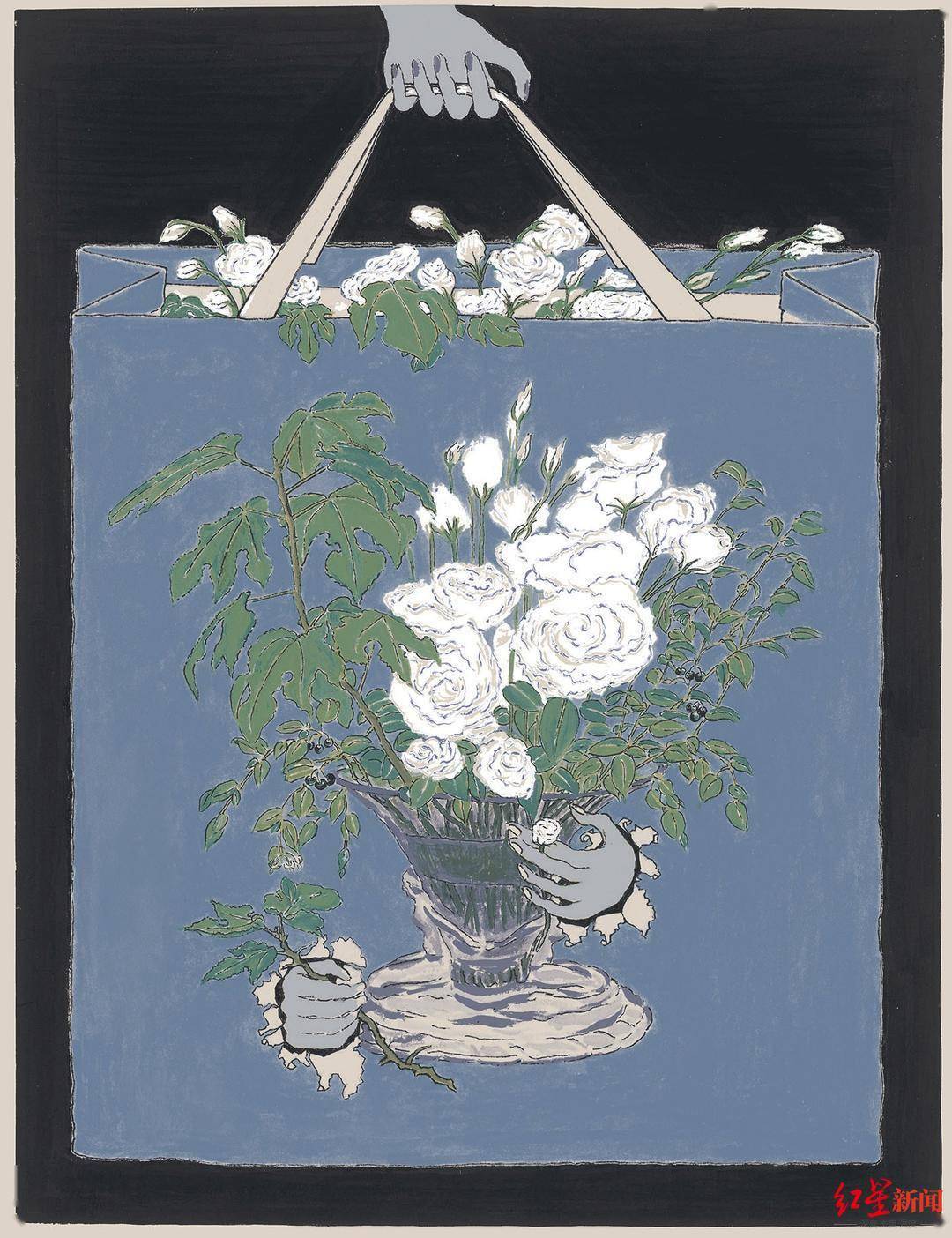 红星大家│金宇澄“越界”:画画让我发现,人可以三心两意_繁花