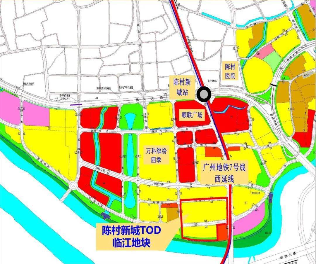 陈村登州半岛规划图片