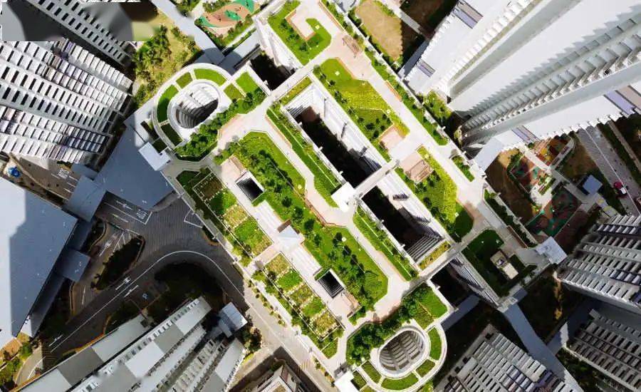 建筑碳中和 ③|城市设计案例库 之 绿色屋顶提升建筑气候适应性(两则)