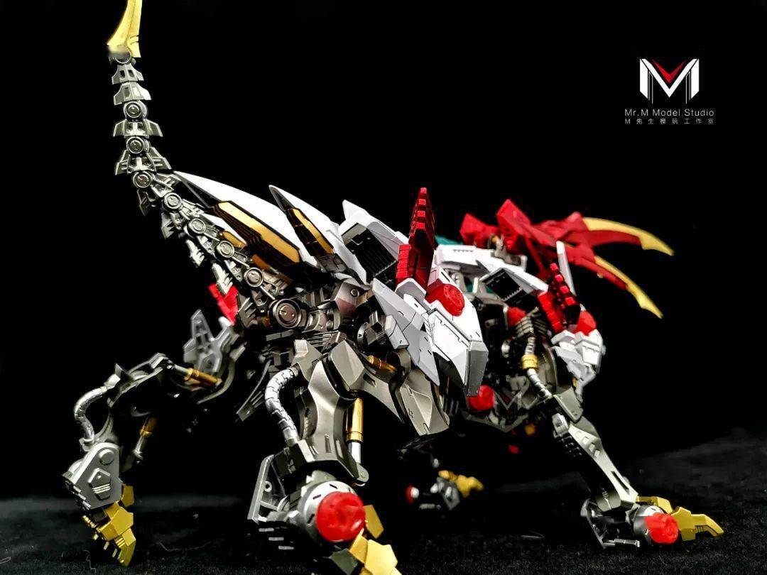 寿屋的荒野长牙狮改色涂装