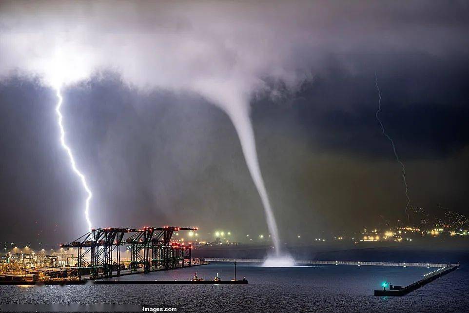 闪电暴风龙卷2020年最激动人心的气象摄影