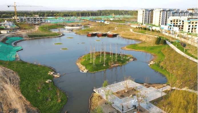 免費開放以高質量的生態答卷向建黨100週年獻禮(公園建設中)長空流雲