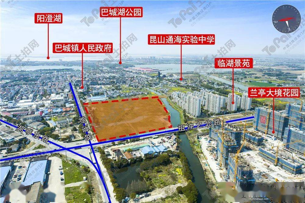 據土拍大數據統計,崑山市2020年成功出讓15宗涉宅地塊,總出讓面積101.