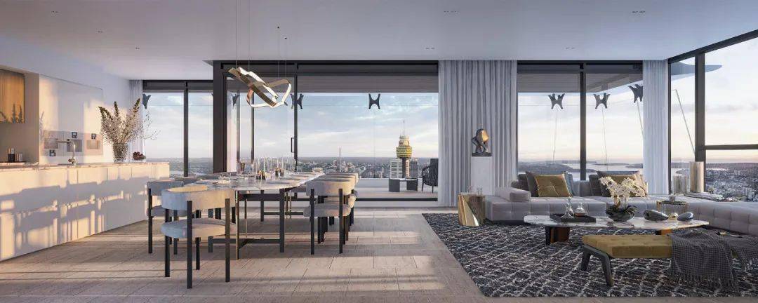 悉尼顶层复式,674㎡,售价2.3亿,未建成便被富豪疯抢!