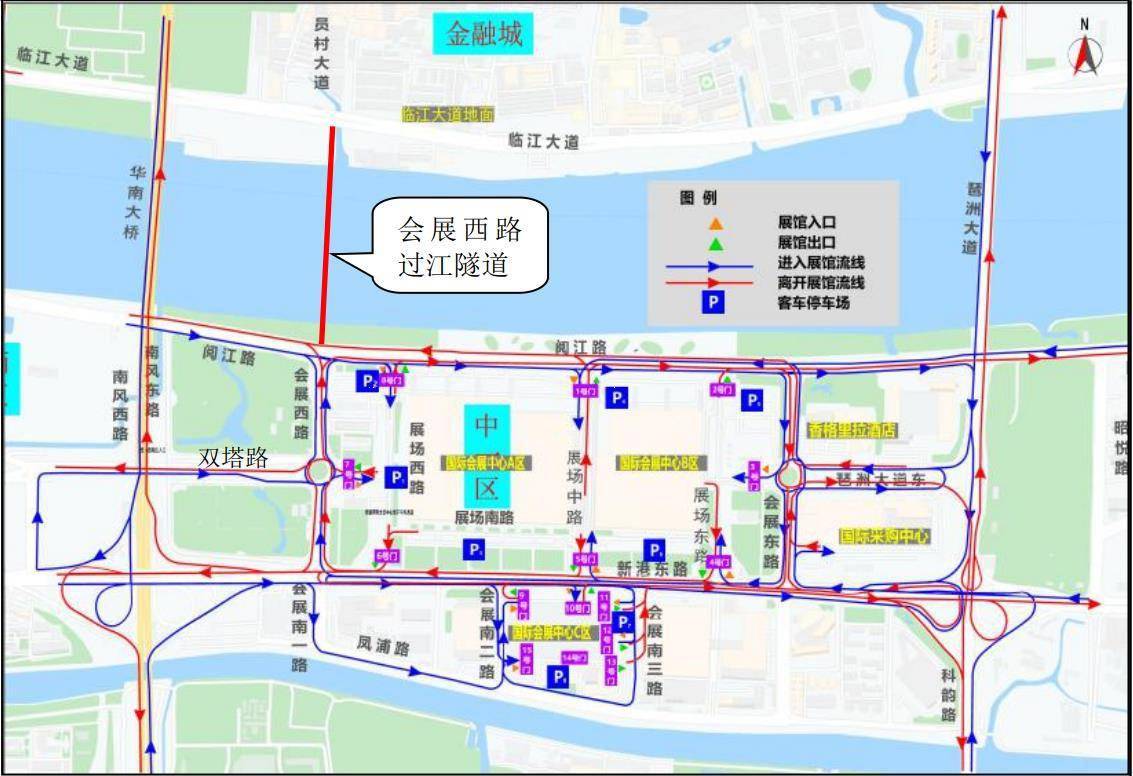 会展西路过江隧道环评公示,计划5月开工