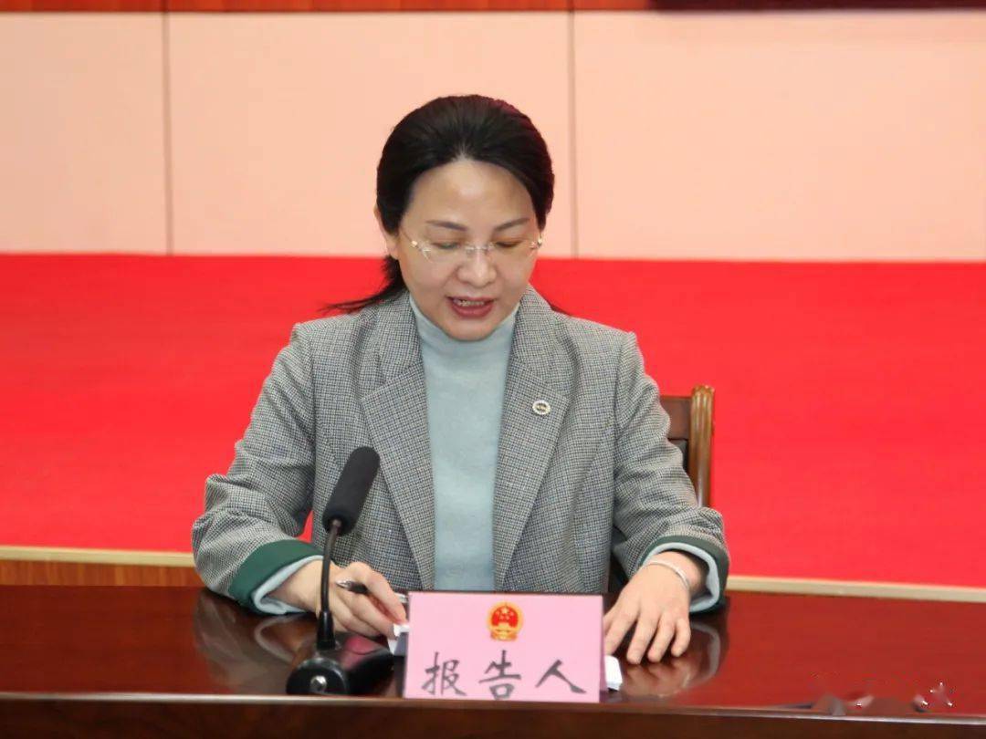 说明区人大常委会党组副书记,副主任陈民亭作关于补选潍坊市奎文区第