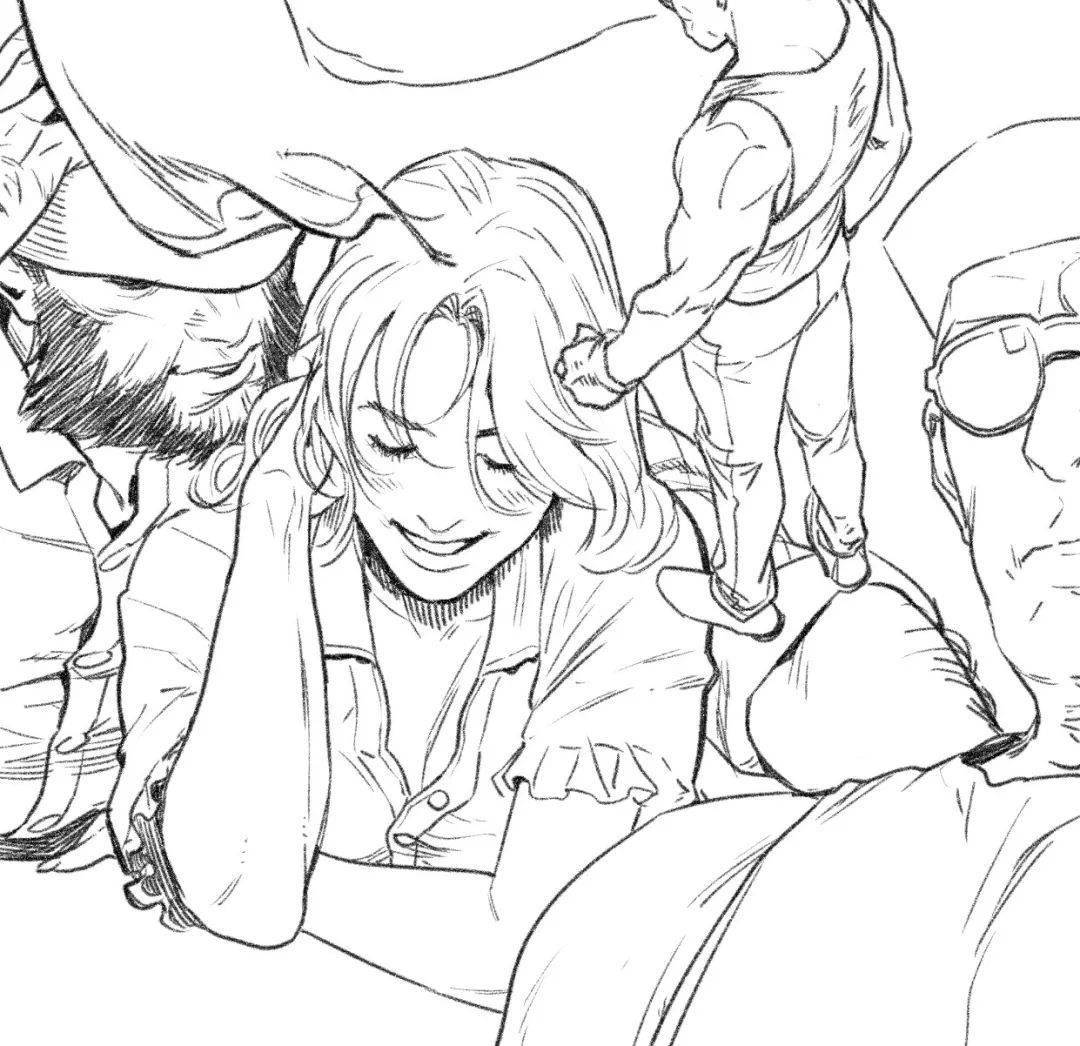 第三波!rio skywalker最新线稿,动态表情学起来!-7.game