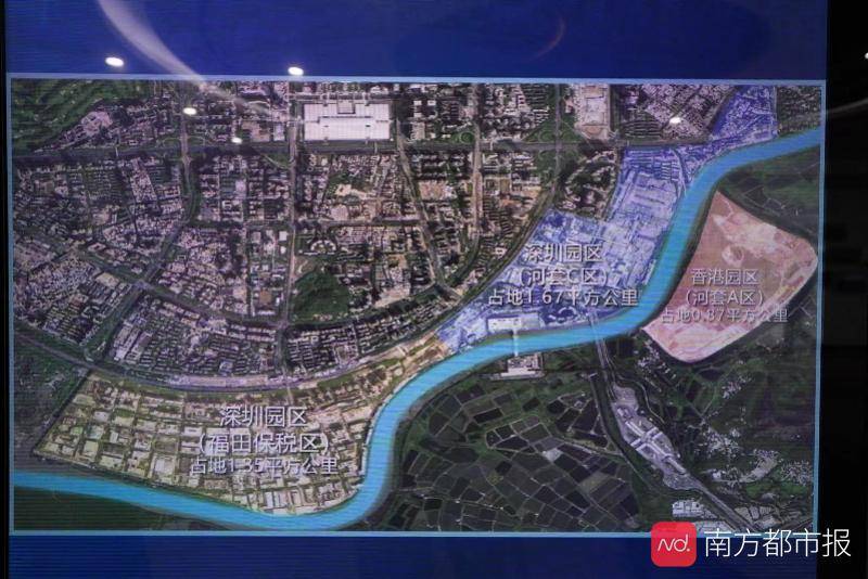 深港河套地区规划面积图片