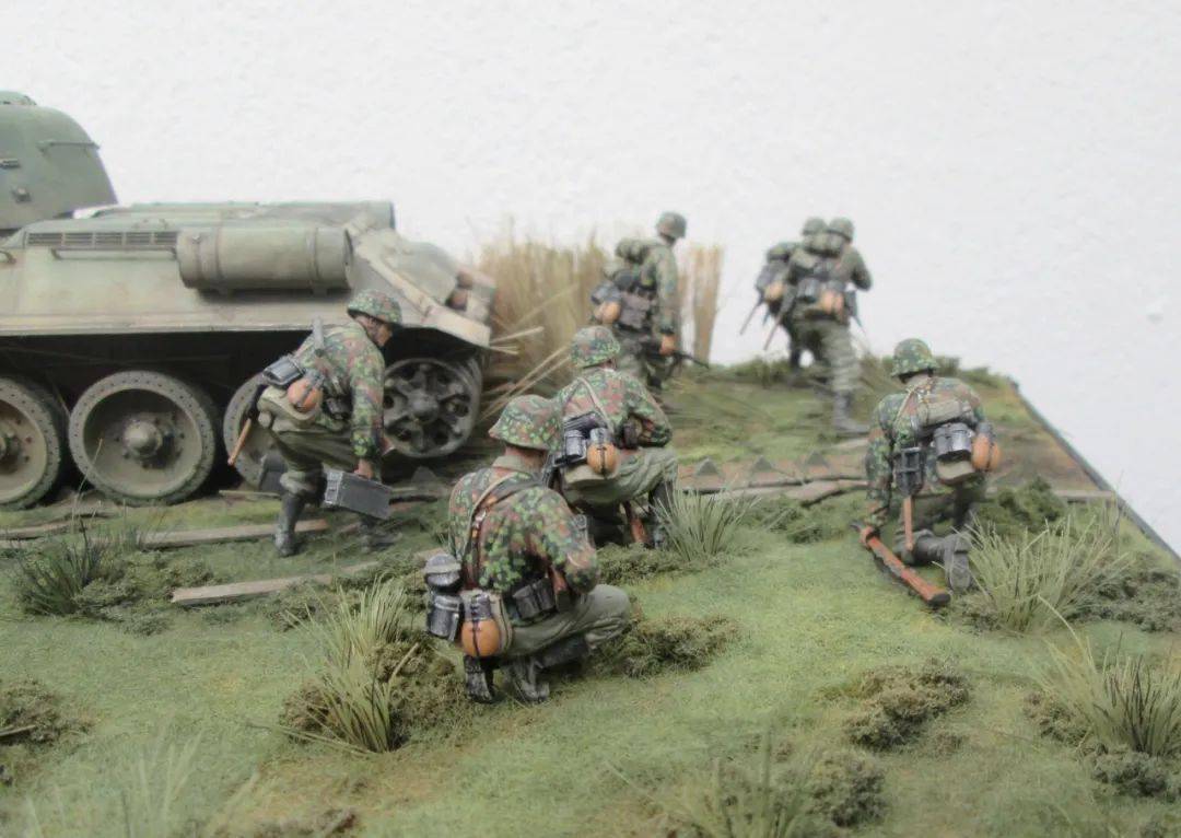 ss武装闪电部队在前进