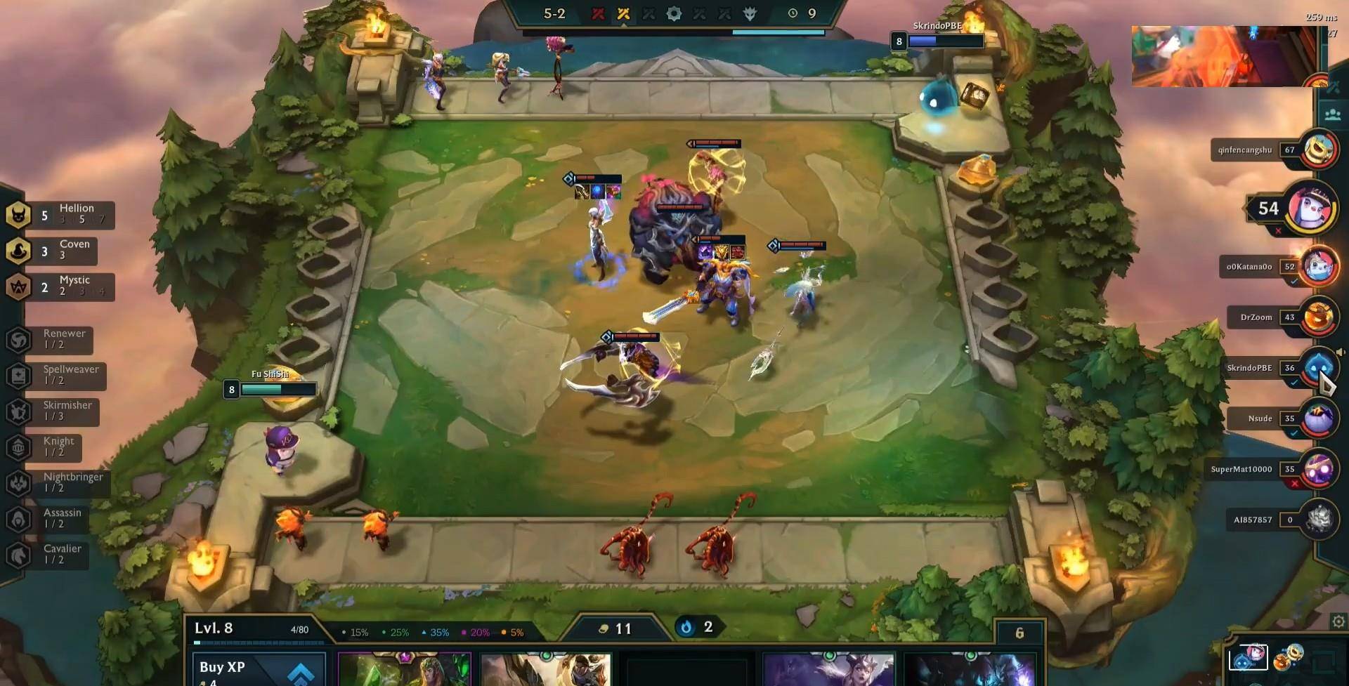 云顶之弈:s5赛季新玩法,0费英雄提莫王,血量理财助吃鸡_进行