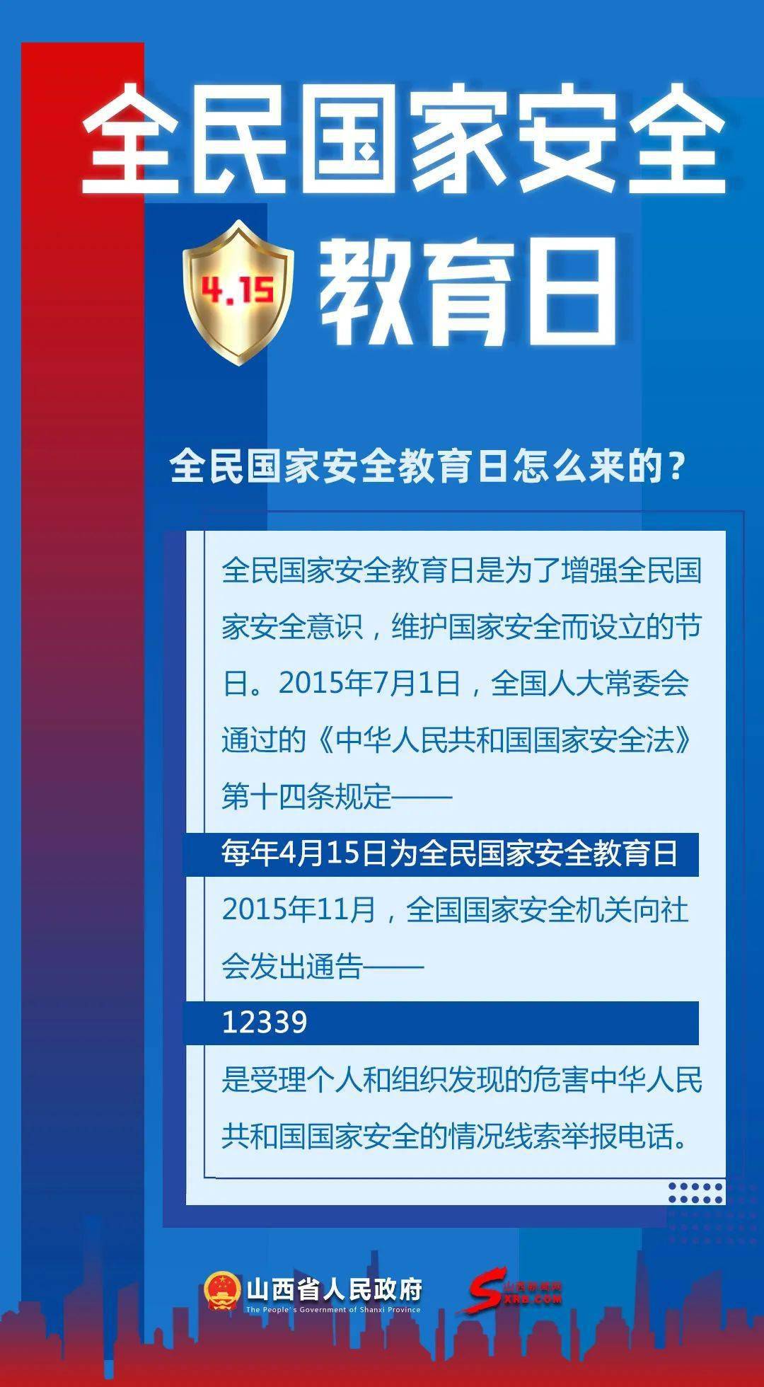 总体国家安全观今年的活动主题为是第六个全民国家安全教育日2021年4