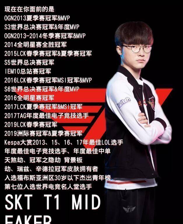 lck顶级中单荣誉图火了faker八年14冠登顶第一小虎成国产1哥