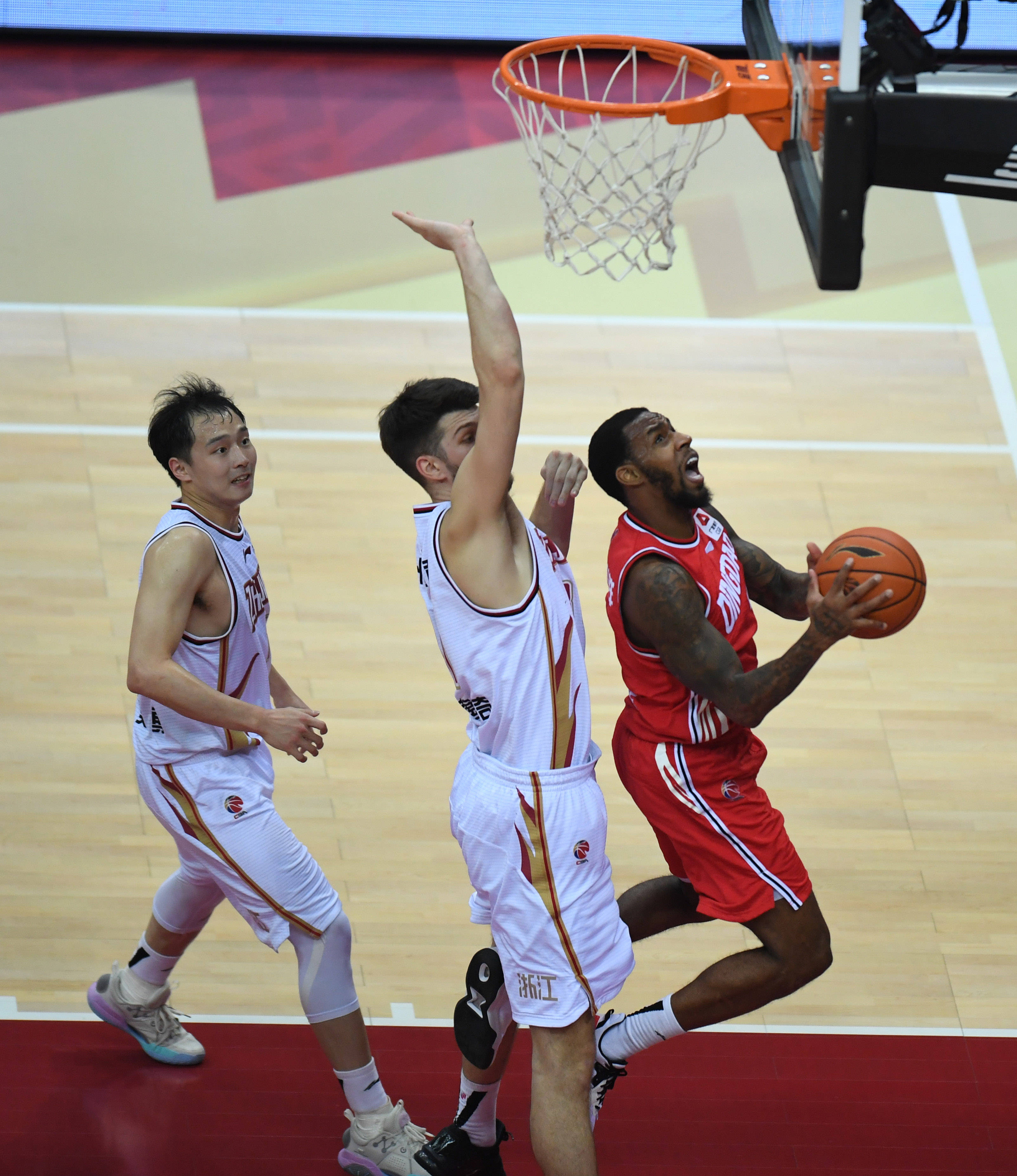 篮球——cba季后赛:浙江稠州金租对阵青岛每日优鲜