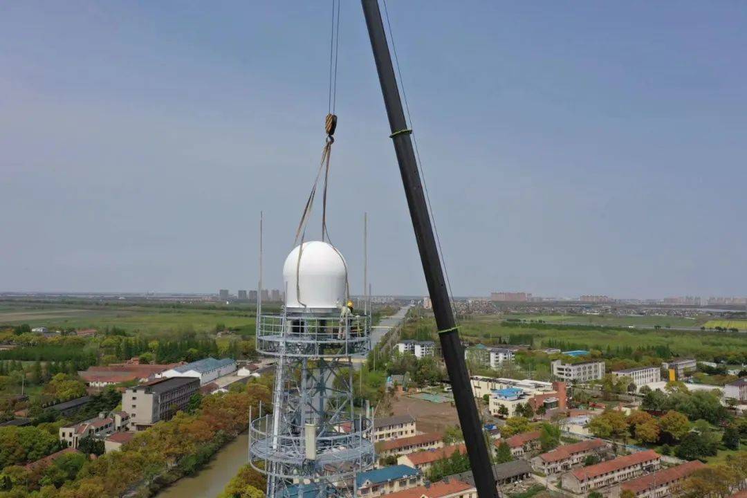 助力花博会气象保障,上海安装第五部x波段相控阵天气雷达